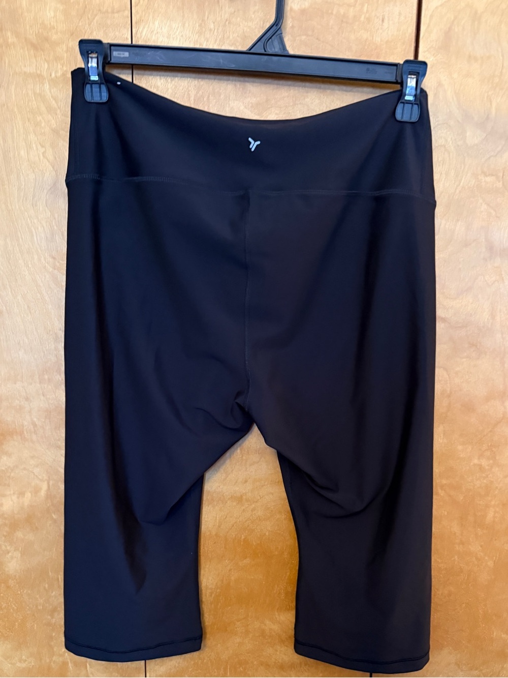 Old Navy High Rise Capri Black Leggings Size xl